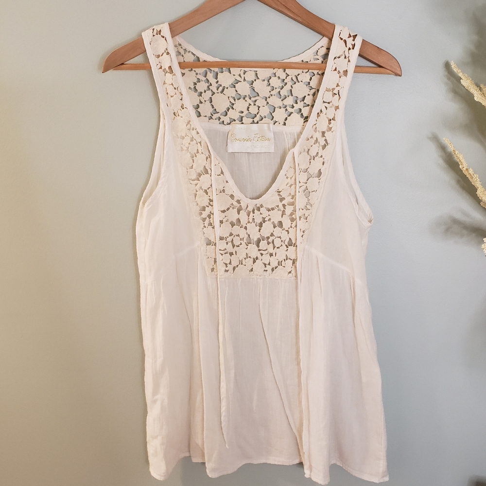 Anthropologie Souvenir Edition by Staci Woo Tank